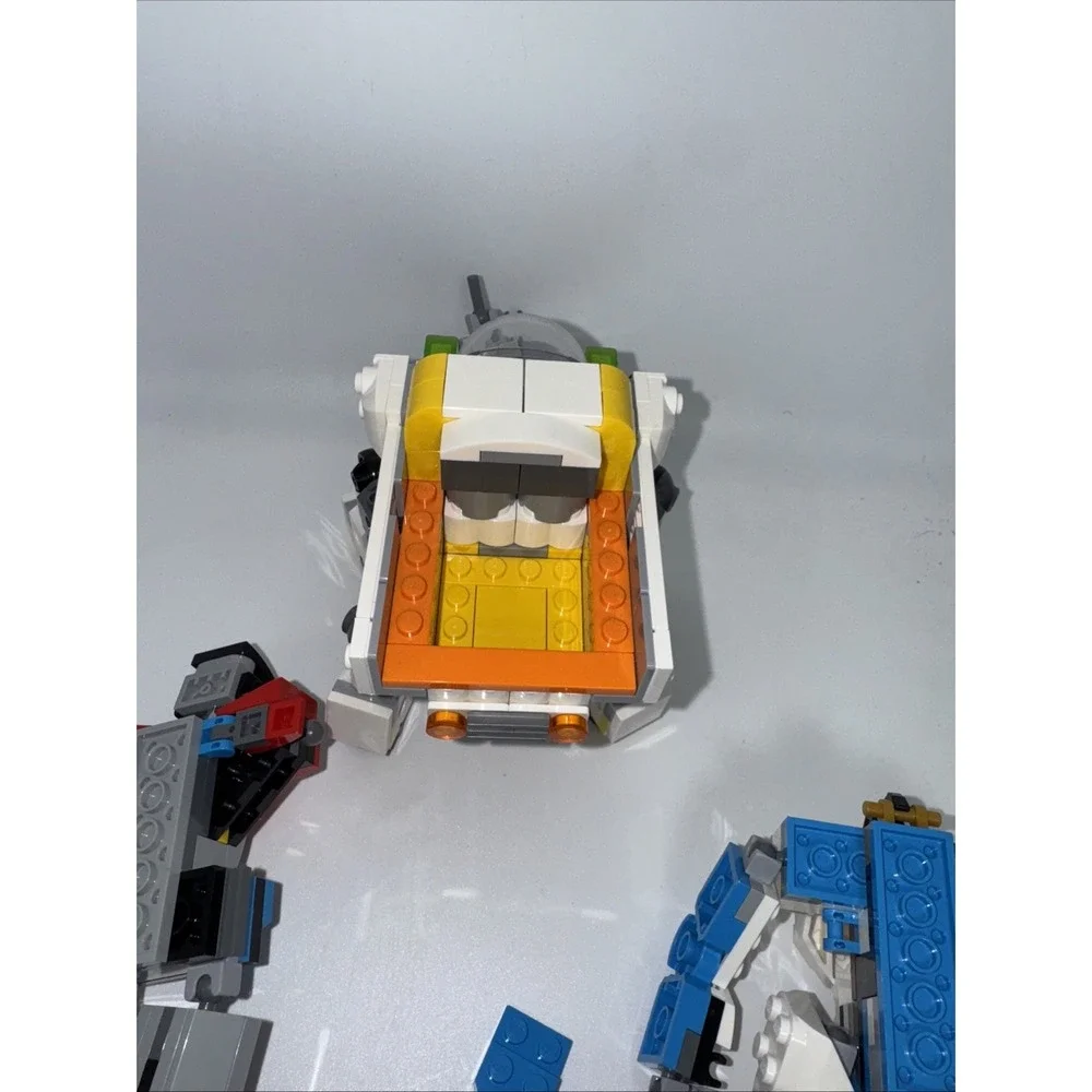 LEGO Creator and Ninjago Mechs, three sets.